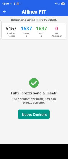 Schermata App Tabadigit