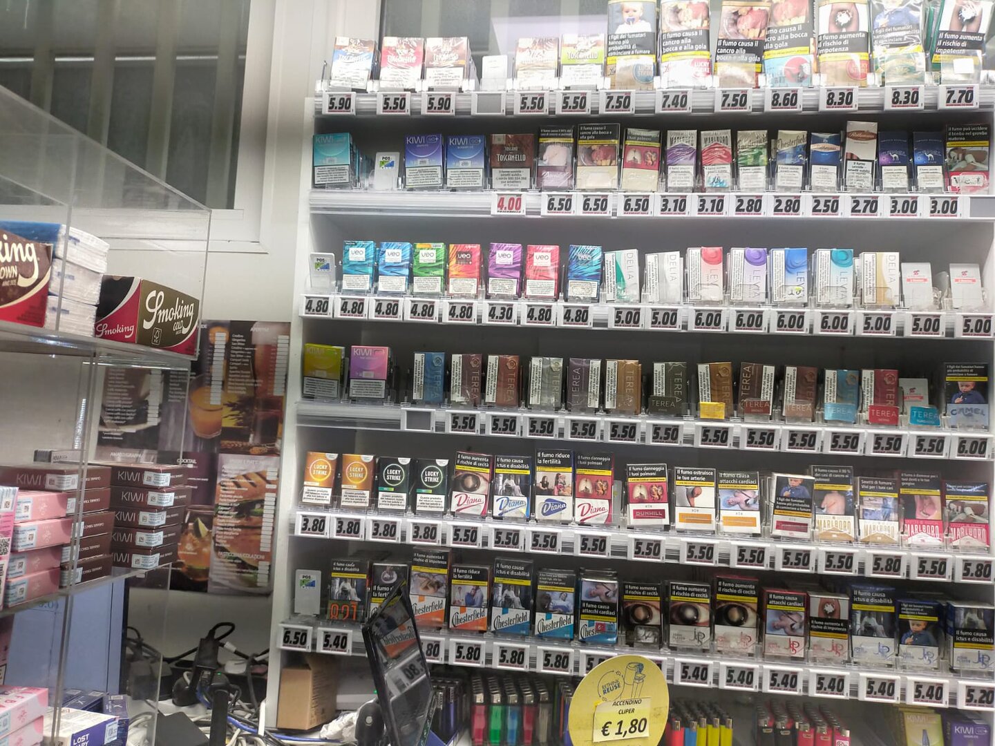 Installazione cartellini e-ink