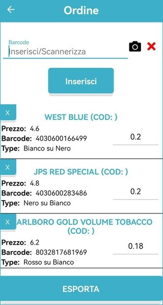 applicazione tabadigit ordine app ordine