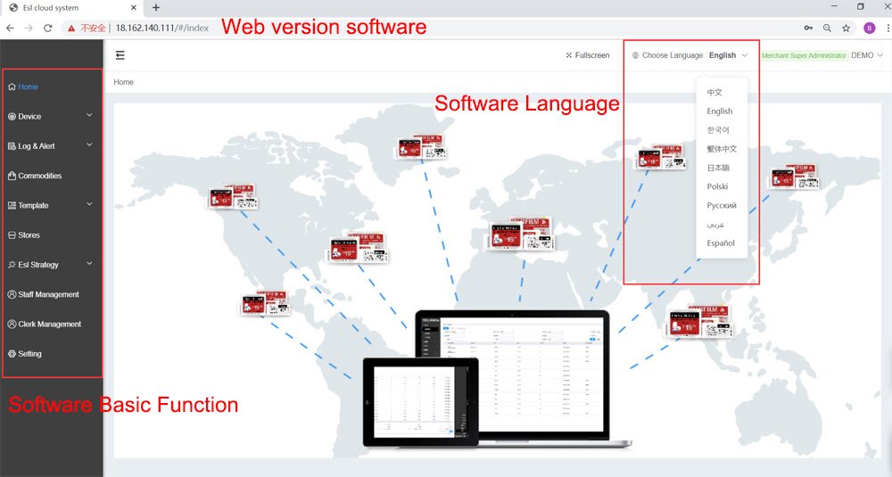 cloud rete negozi cloud software